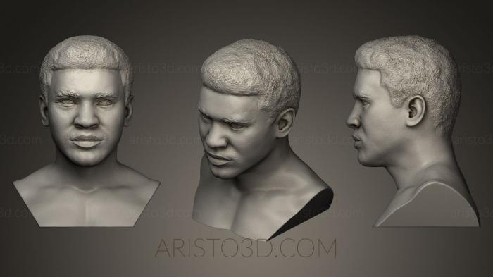 Busts and bas-reliefs of famous people (BUSTC_0441) 3D model for CNC machine